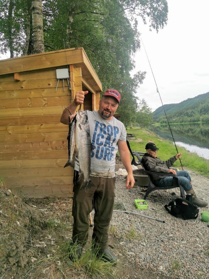 Holmset Camping And Fishing Namdalseid Екстер'єр фото