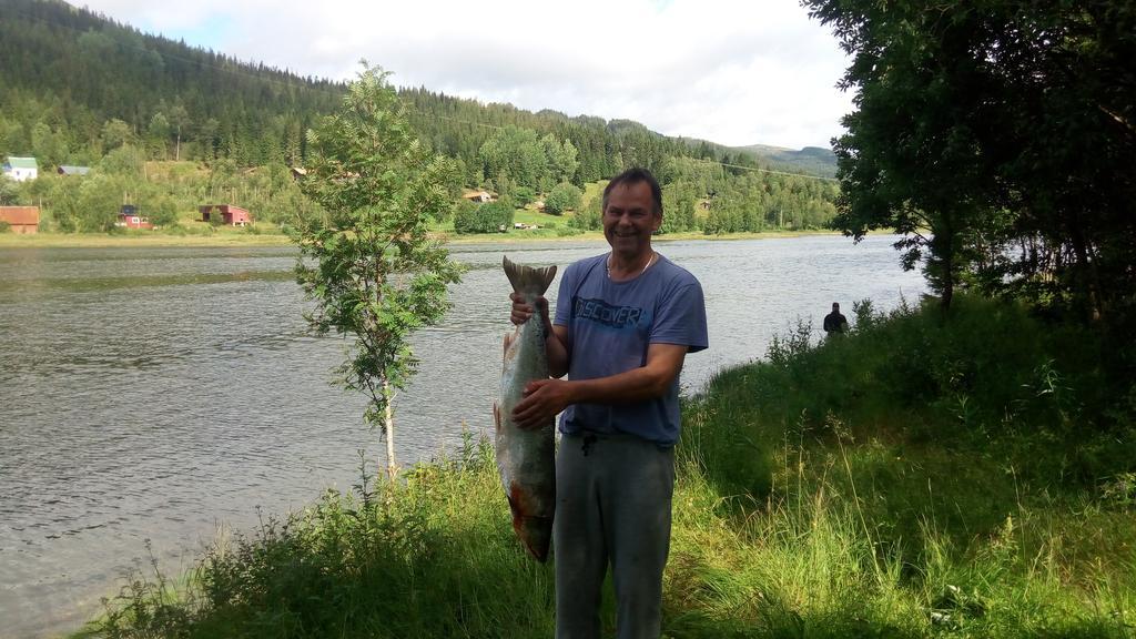 Holmset Camping And Fishing Namdalseid Екстер'єр фото