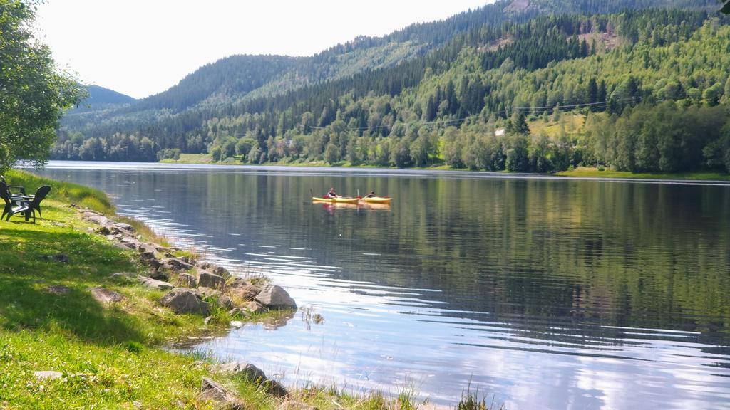 Holmset Camping And Fishing Namdalseid Екстер'єр фото